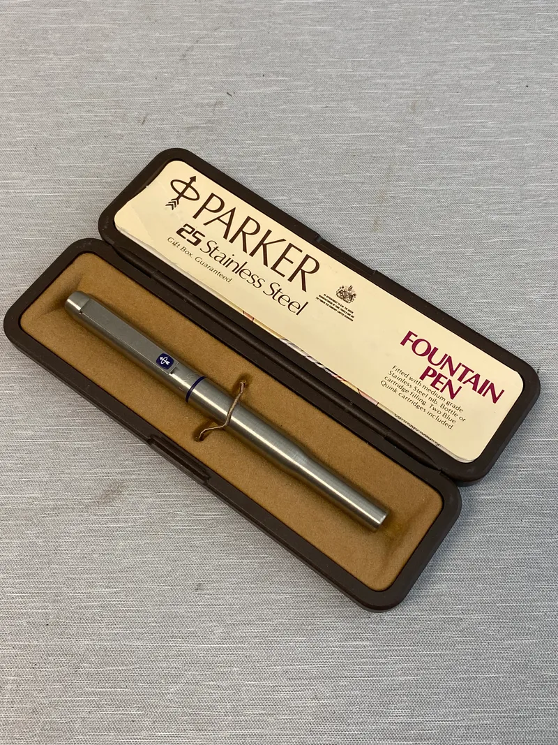 Parker pen m. ekstra blæk
