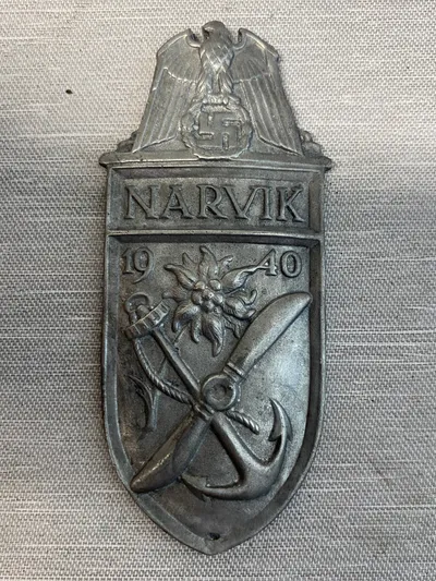 Tysk Narvik skjold - Postwar