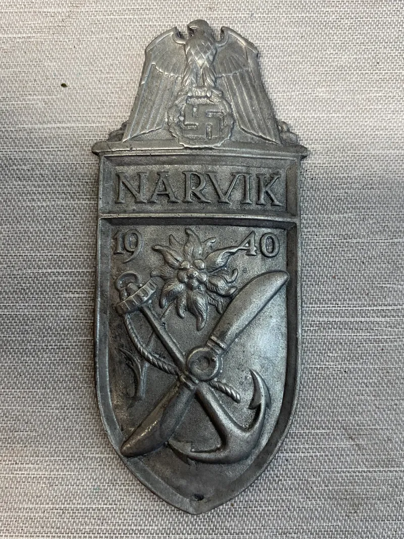 Tysk Narvik skjold - Postwar