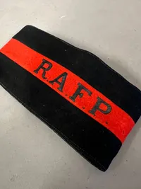 Originalt Engelsk RAF politi armbind