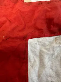 Original tysk ww2 førstehjælps taske med  Sanitäter Medical Recognition Identification Vest og armbind