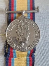 Engelsk Gulf War medalje - museums kopi