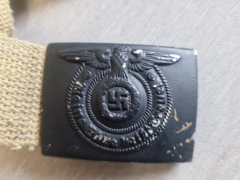 Waffen SS bælte med spænde - Postwar
