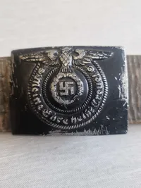 Waffen-SS bælte med spænde - Postwar
