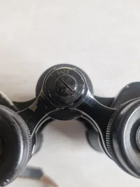Original engelsk militær kikkert - flot pilestemplet