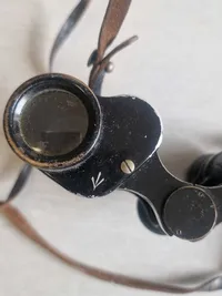 Original engelsk militær kikkert - flot pilestemplet