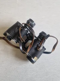 Original engelsk militær kikkert - flot pilestemplet