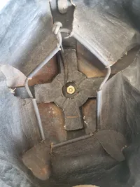 Original engelsk hjelm, WW2, senere bemaling