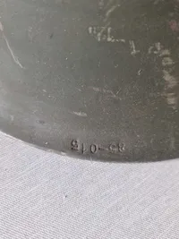 Original Romanian model M73/80 hjelm
