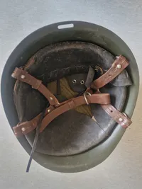 Original Romanian model M73/80 hjelm