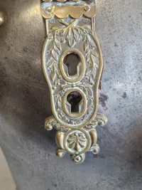 Originalt fransk 1800 tals kyras rygstykke