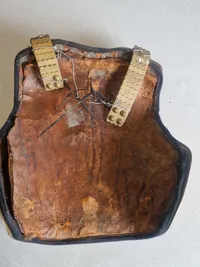 Originalt fransk 1800 tals kyras rygstykke