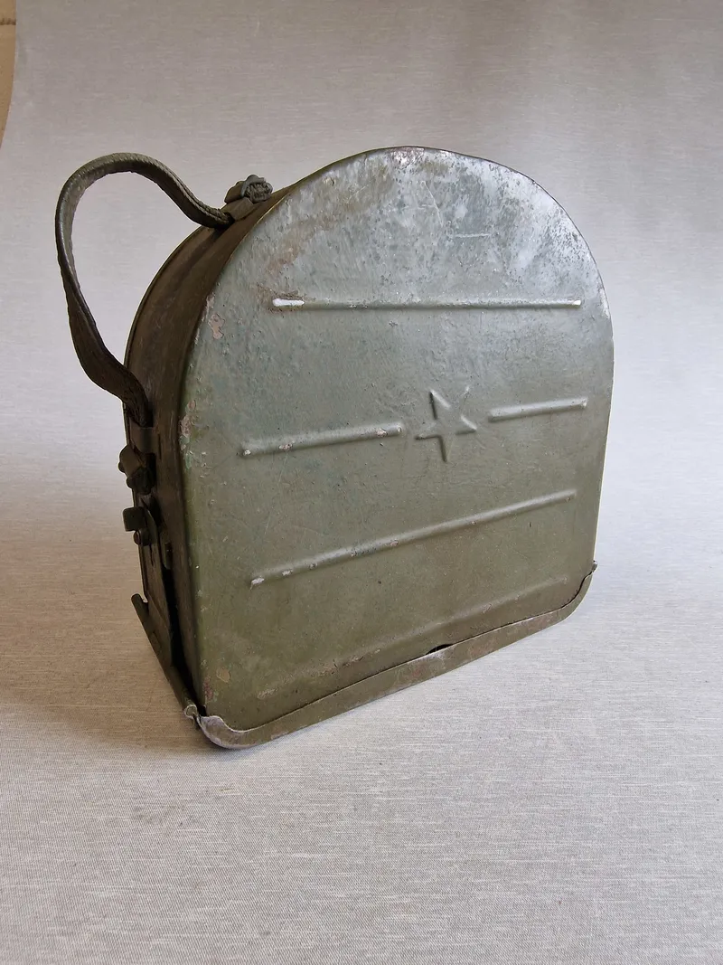 Original komplet USSR WW2 magasinkasse med magasiner til DP28