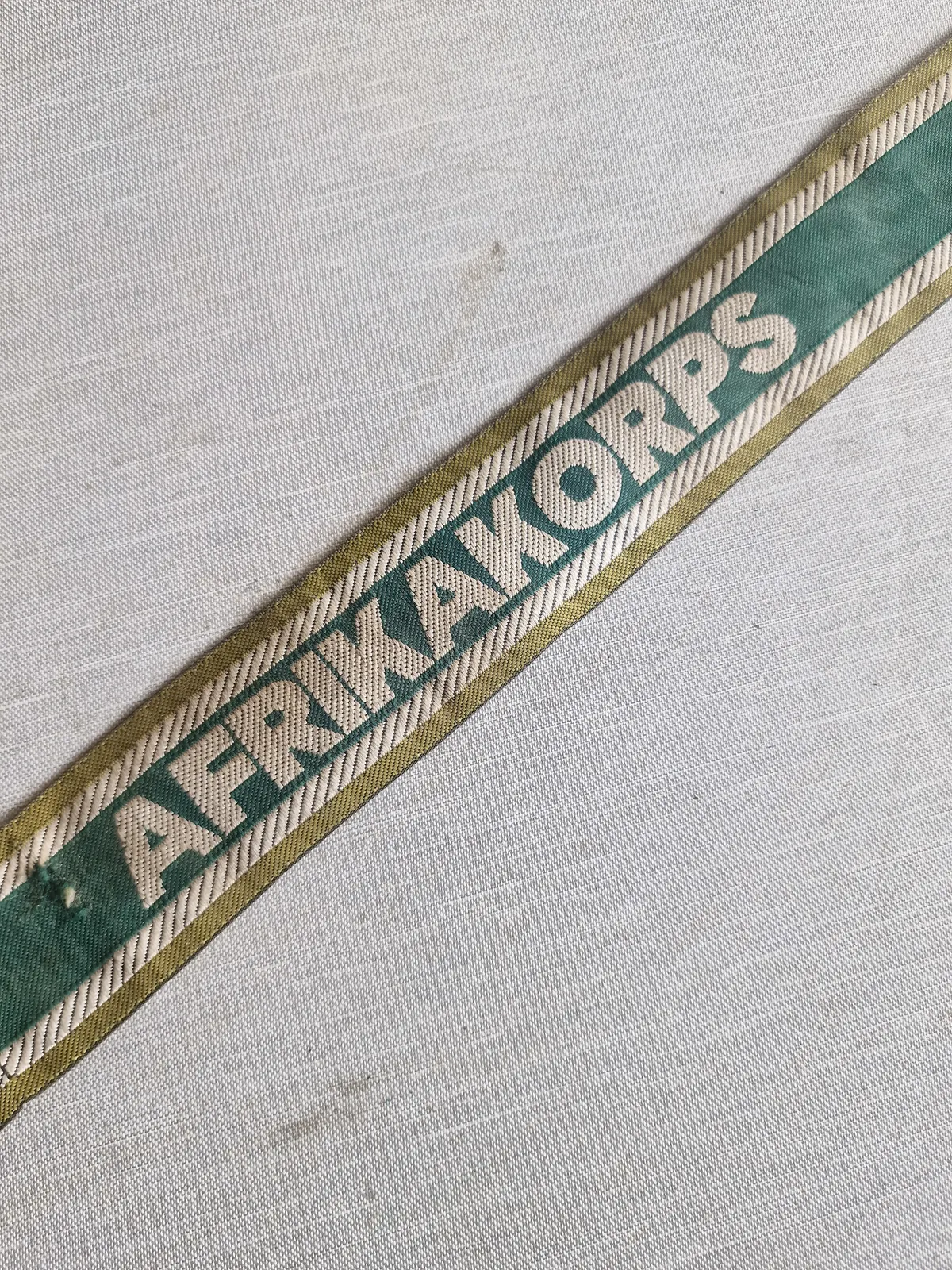 Afrikakorps Cufftitle - Postwar