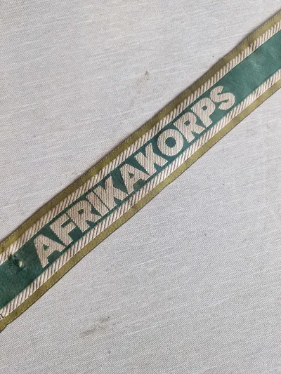 Afrikakorps Cufftitle - Postwar