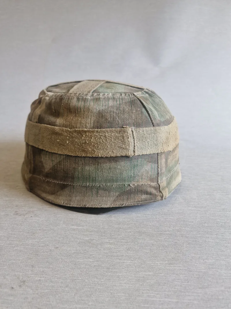 Tysk Fallschirmjager M38 hjelm med cover, Vanvittig god repro