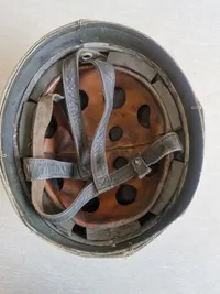 Tysk Fallschirmjager M38 hjelm med cover, Vanvittig god repro