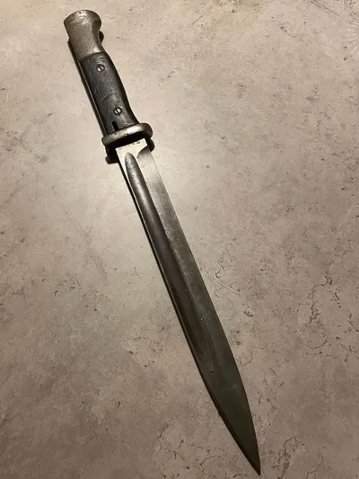 Original tysk K98 bajonet