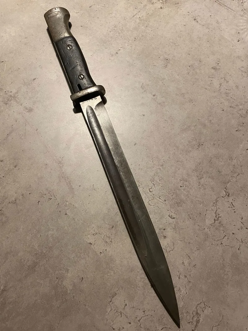 Original tysk K98 bajonet