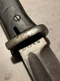 Original tysk K98 bajonet