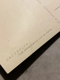 Originalt postkort - trykt i Haderslev