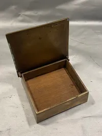 Original M/23 messingæske (Soldatergave)