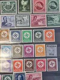 Originale tyske ww2 frimærker