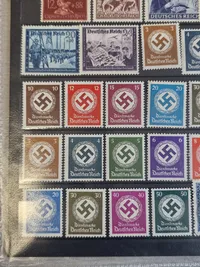 Originale tyske ww2 frimærker