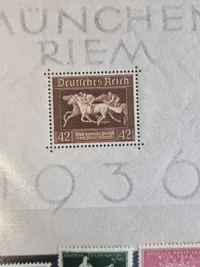 Originale tyske ww2 frimærker