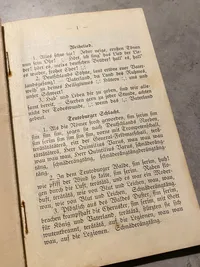 Original tysk WWI bog
