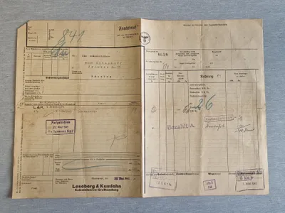Original tysk regning - ww2