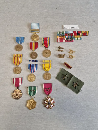 Samling originalt amerikansk medalje Lot fra samme person