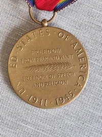 Samling originalt amerikansk medalje Lot fra samme person