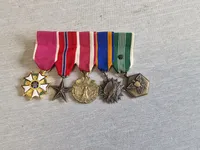Original amerikansk medalje bar - miniature