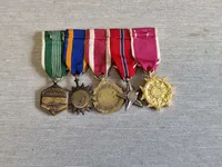 Original amerikansk medalje bar - miniature