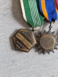 Original amerikansk medalje bar - miniature