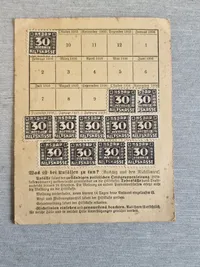 Originalt NSDAP Dokumenet