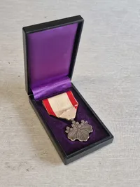 Original japansk Order of the Rising Sun 8th Class. med æske - ww2