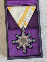 Original Japanese Cased Order of the Sacred Treasure 8th Class - ww2