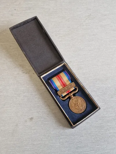 Japan. China Incident War Medal 1937 med æske - ww2