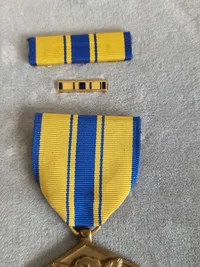 Original amerikansk medalje med æske Navngivet