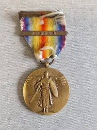 Original amerikansk ww1 medalje