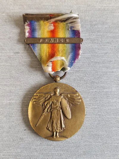 Original amerikansk ww1 medalje