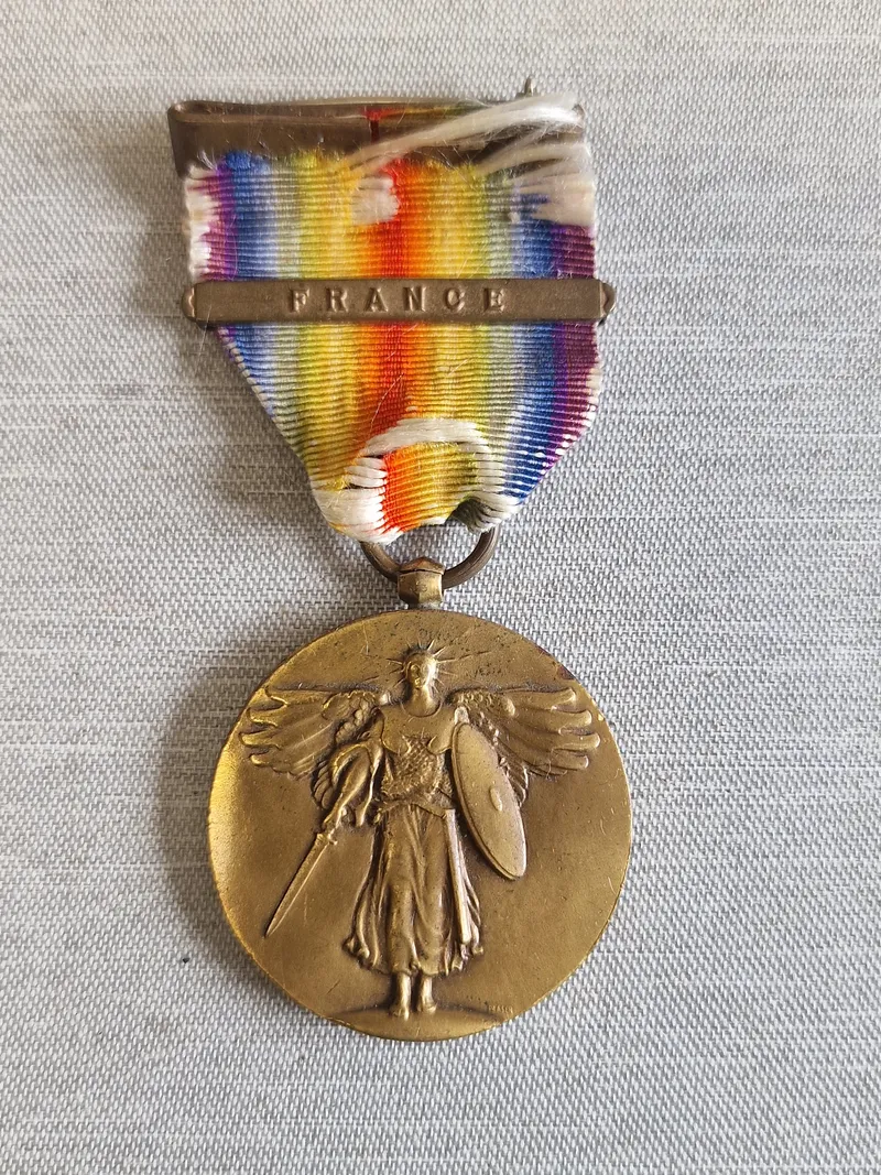 Original amerikansk ww1 medalje