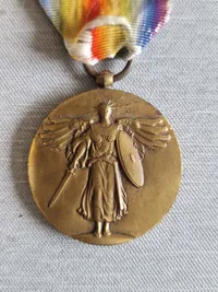 Original amerikansk ww1 medalje