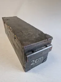 Original tysk kasse - ww2 2 cm Brsprdranat - patronen