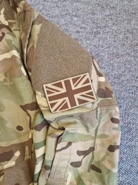 Engelsk camouflage Jacket combat Engelsk