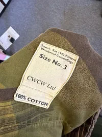 Camouflage smock sas 1942 Pattern