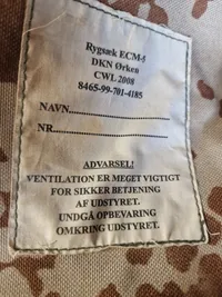 Original ørken rygsæk - DK