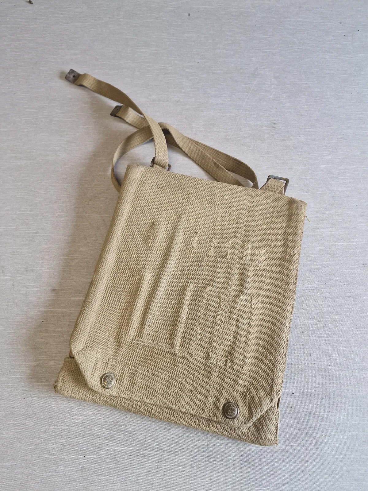 Original engelsk webbing korttaske - ww2